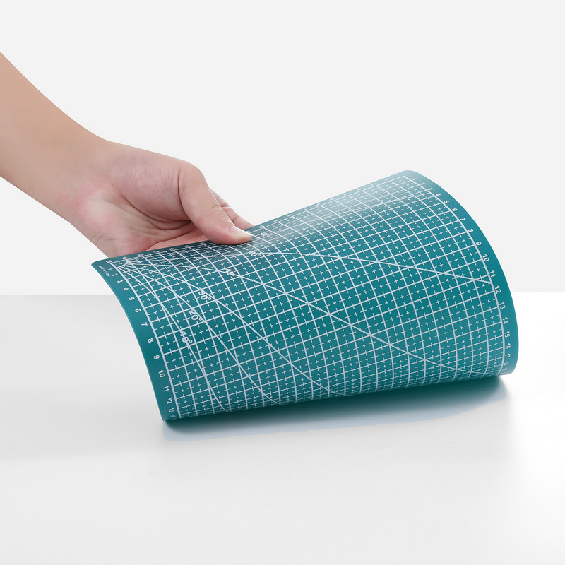 22*30cm A4-es PVC vágószőnyeg Kék íróasztal egérpad Gumibélyegző Vágószerszám Kézművesség Faragó Művész Patchwork Kézi Gravírozótábla