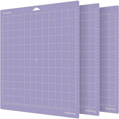 1/3 tk segavärvi graveerimismasina alusplaadi lõikematt Cricut/cameo 4 jaoks kleepuvate PVC lõikemattidega 33x35cm