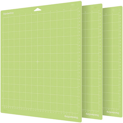 1/3 tk segavärvi graveerimismasina alusplaadi lõikematt Cricut/cameo 4 jaoks kleepuvate PVC lõikemattidega 33x35cm