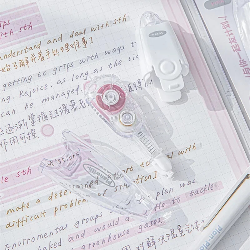 Πολύχρωμες ταινίες hightlighter Kawaii Διορθωτική ταινία Στυλ κολλητική σημείωση Υπέροχο μαξιλάρι γραφής μονόχρωμο Σημάδισε βασικές προτάσεις Μαθητής