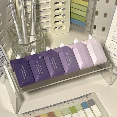 6 tk/komplekt parandusteip Creative Korean Ins Simplicity ühevärviline korrektorteip Tagasi kooli õpilastarbed