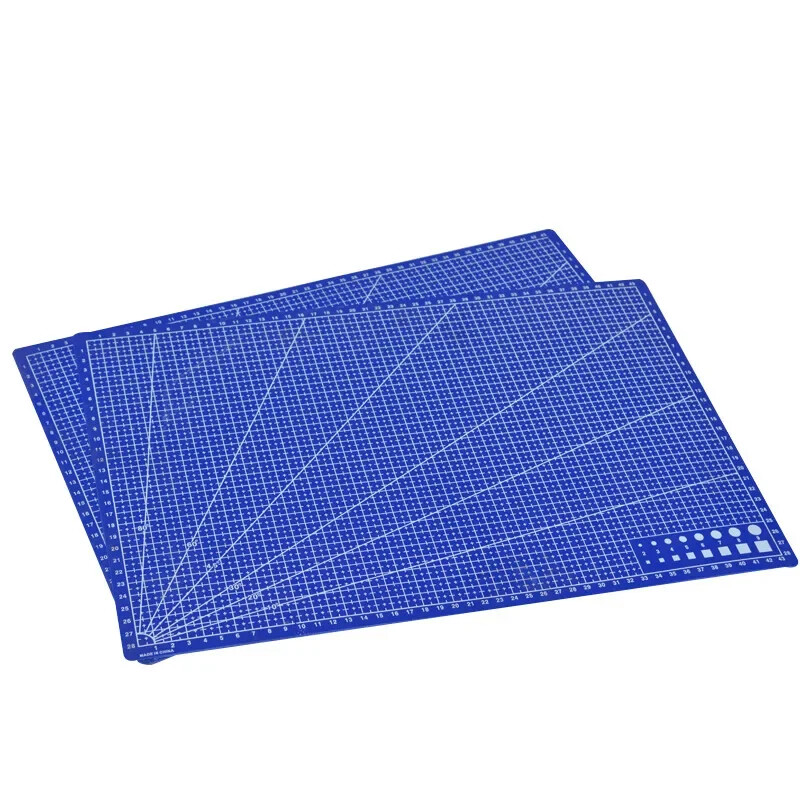 Vágószőnyeg A3/A4/A5 PVC munkapad patchwork varráskézikönyv barkácskés gravírozás bőr vágódeszka egyoldalas alátét