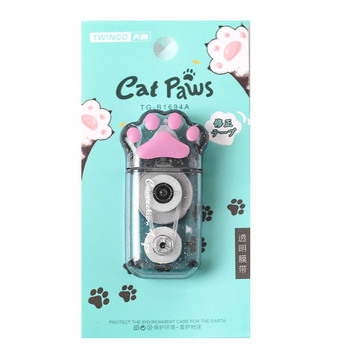 1 τεμ 5mm * 6m White Out Cute kawaii Cat Claw Διορθωτική Ταινιοθήκη Σχολικά είδη γραφείου Χαρτικά