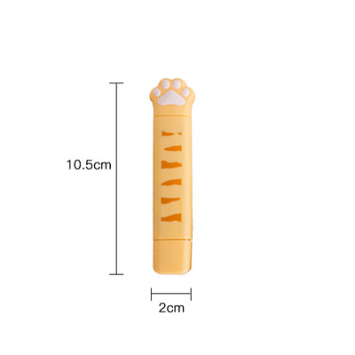 2 az 1-ben Aranyos Kawaii macskamancs korrekciós szalagradír újdonság, kétfejű szalagpontos ragasztó diák iskolai irodaszerek