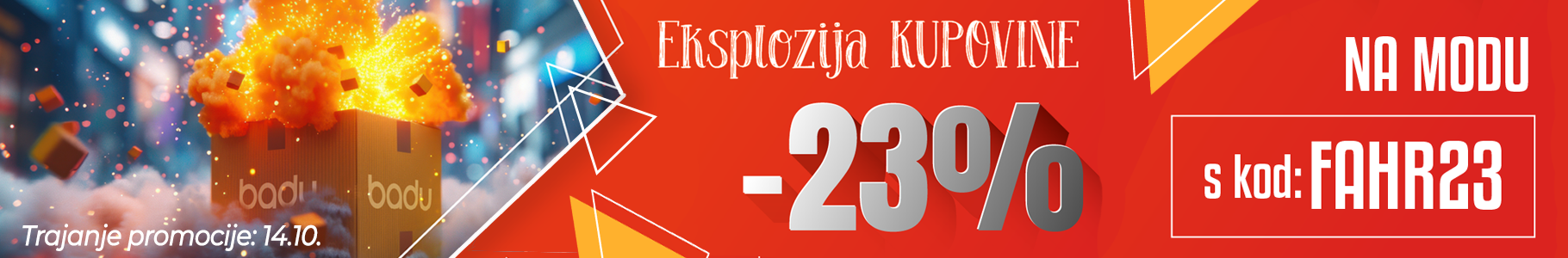 -23% na odabrane proizvode