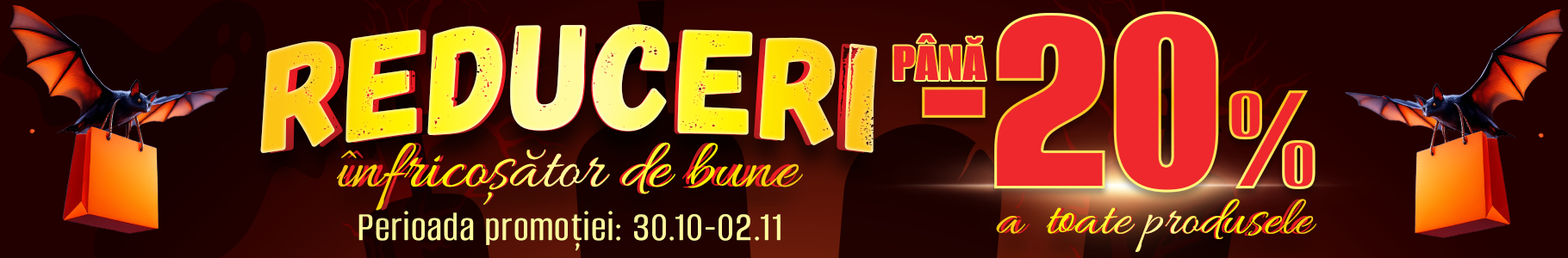 Reduceri înfricoșătoare – până la -20%