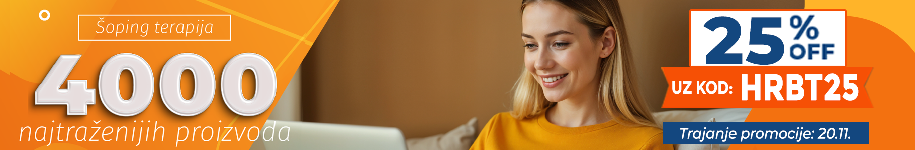 -25% na najprodavanije proizvode