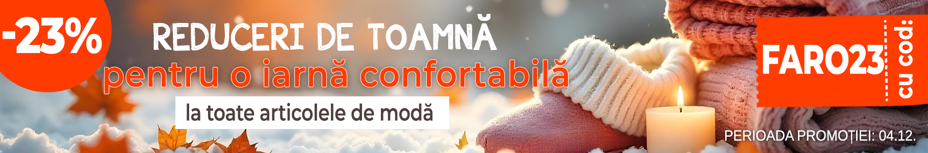 -23% la produse selectate