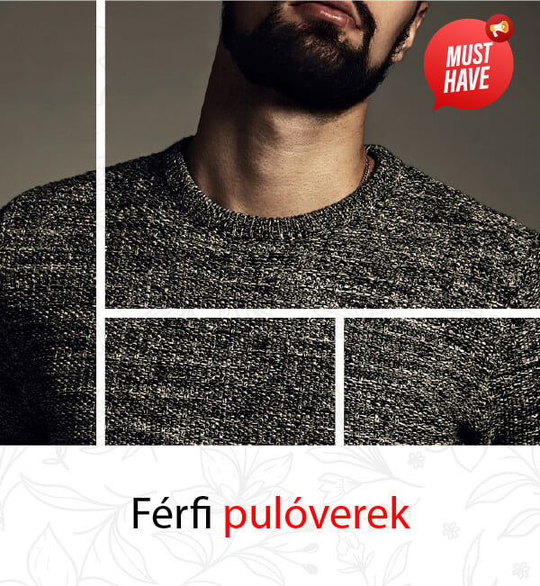 Férfi pulóverek